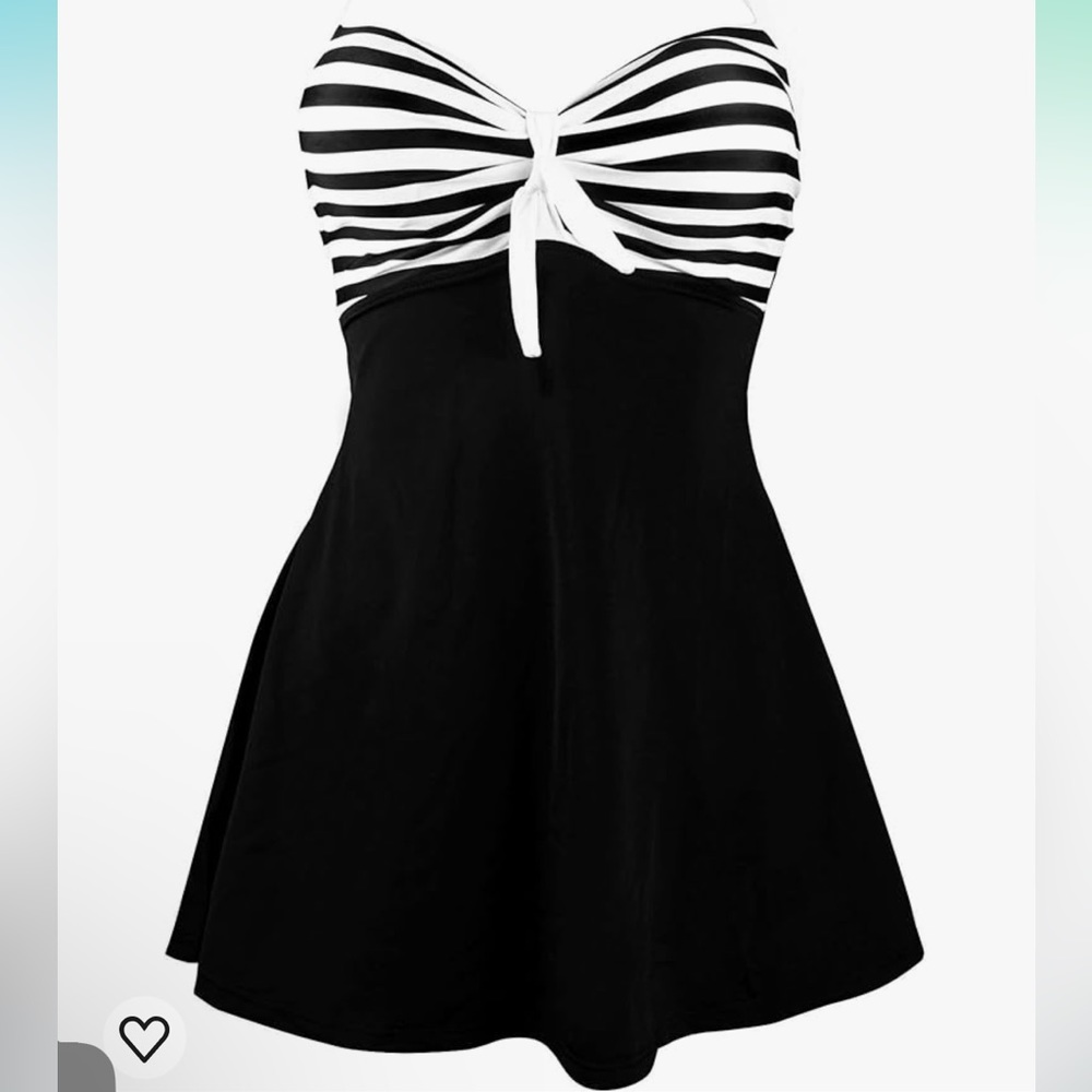Retro swim dress